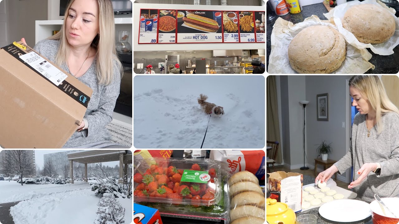 VLOG :ЗАКУПКА ПРОДУКТОВ/ ВОТ ЭТО ВИРУС/ ЗАВАЛИЛО СНЕГОМ /ПОСЫЛКА AMAZON