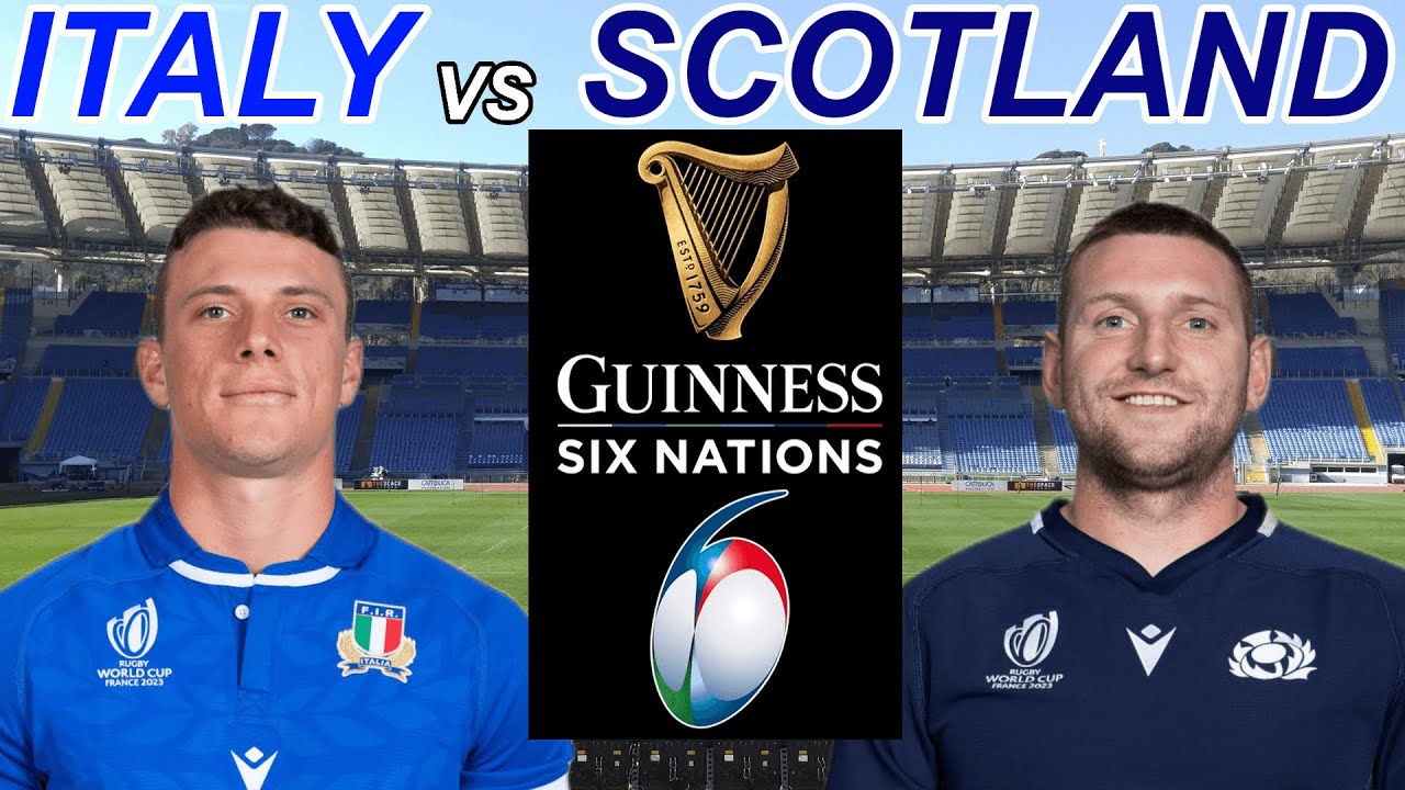 ITALY vs SCOTLAND Six Nations 2026 Live Commentary