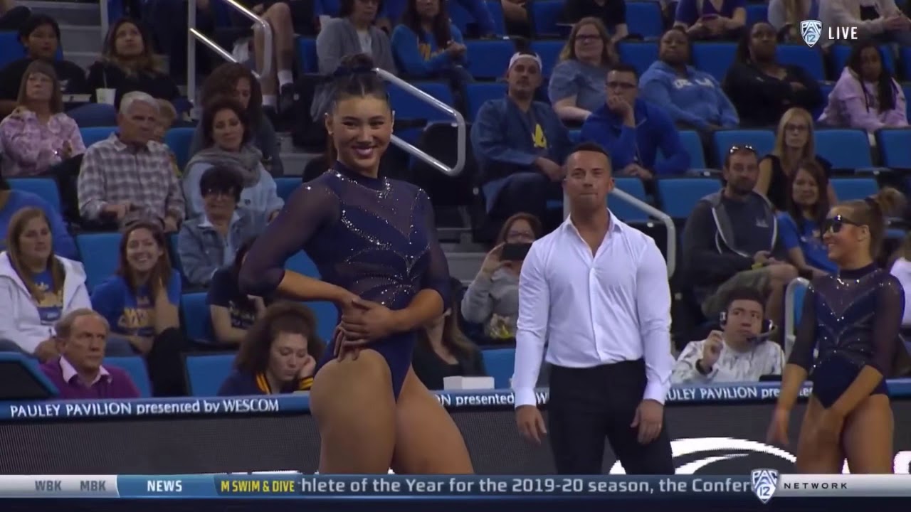 Kyla Ross Floor UCLA vs California 2020 9.900
