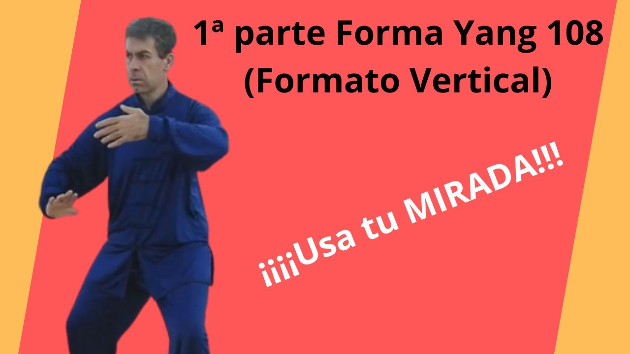 ✅Forma Yang 108 vertical 1ª parte || Atención a la Mirada 🙄