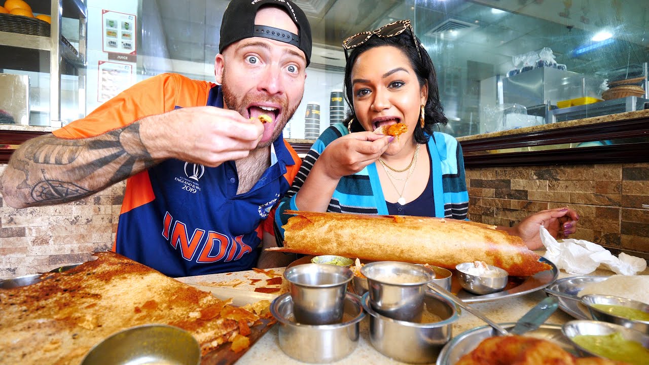 Eating INDIAN FOOD for 24 HOURS with Minority Taste in ABU DHABI, UAE!!