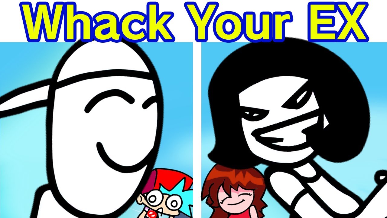 Friday Night Funkin' VS Whack Your Ex | EX Boyfriend & Ex-Girlfriend (FNF Mod/Hard)