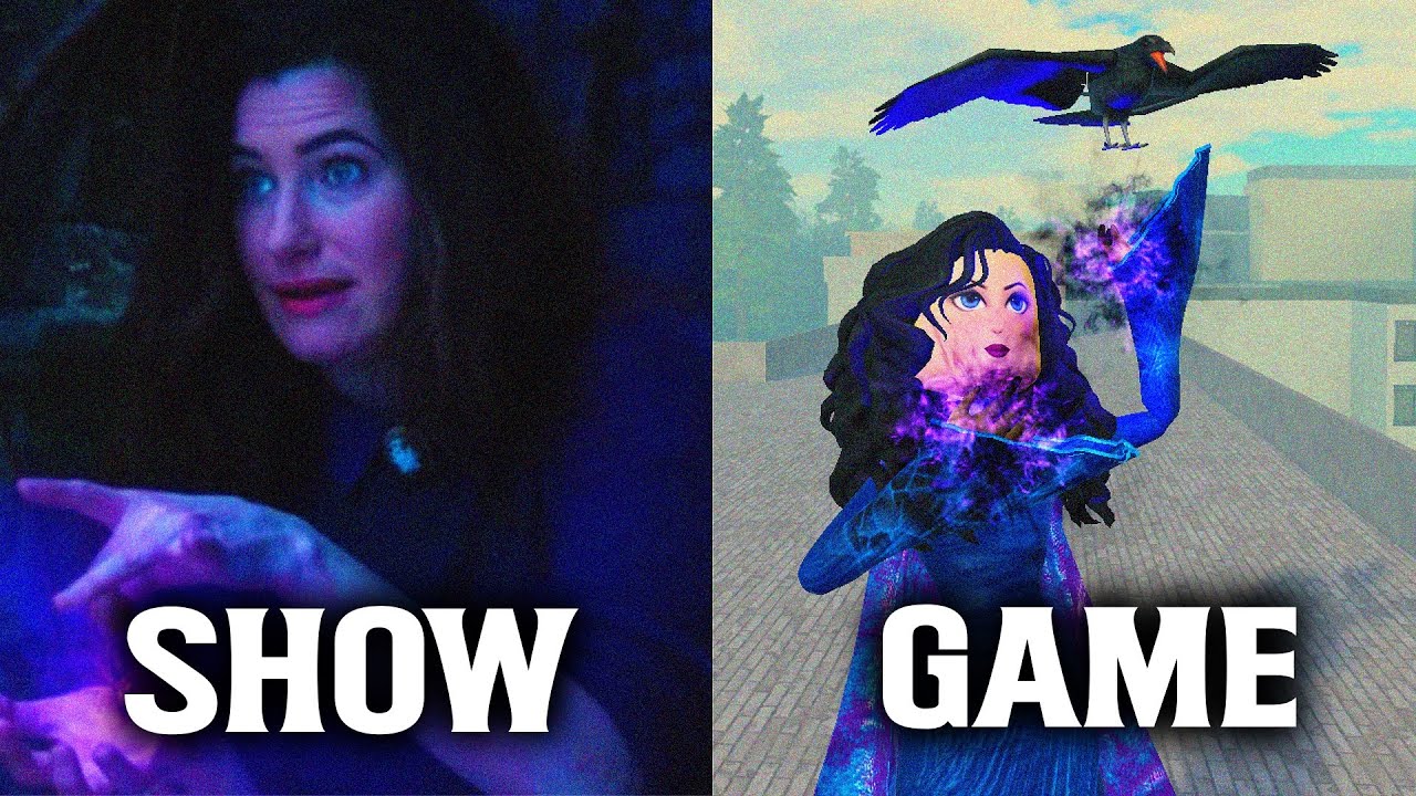 WANDA VISION & AGATHA ALL ALONG TV SHOW VS REALMS OF THE MULTIVERSE ROBLOX | AGATHA HARKNESS