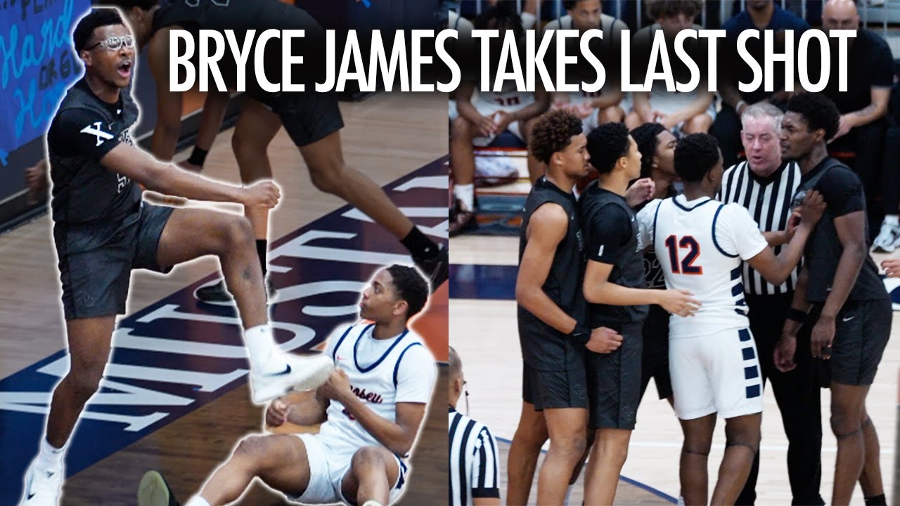 BRYCE JAMES TAKES GAME WINNING SHOT IN PLAYOFF THRILLER!