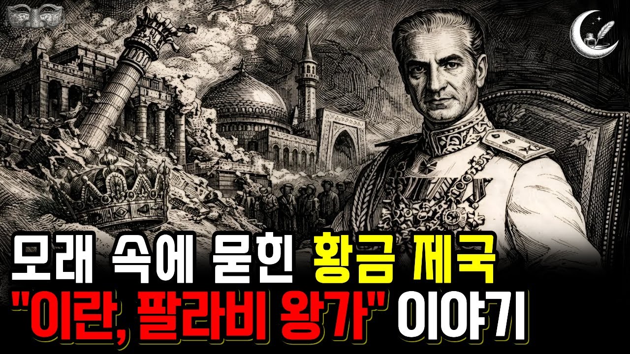 🌙 자면서 들으세요😴 |이란 팔라비 왕조의 비극 ,20조 원짜리 파티와 5만 마리 새들의 죽음,