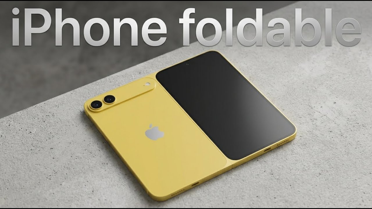 Apple Breaks All the Rules With This Foldable iPhone
