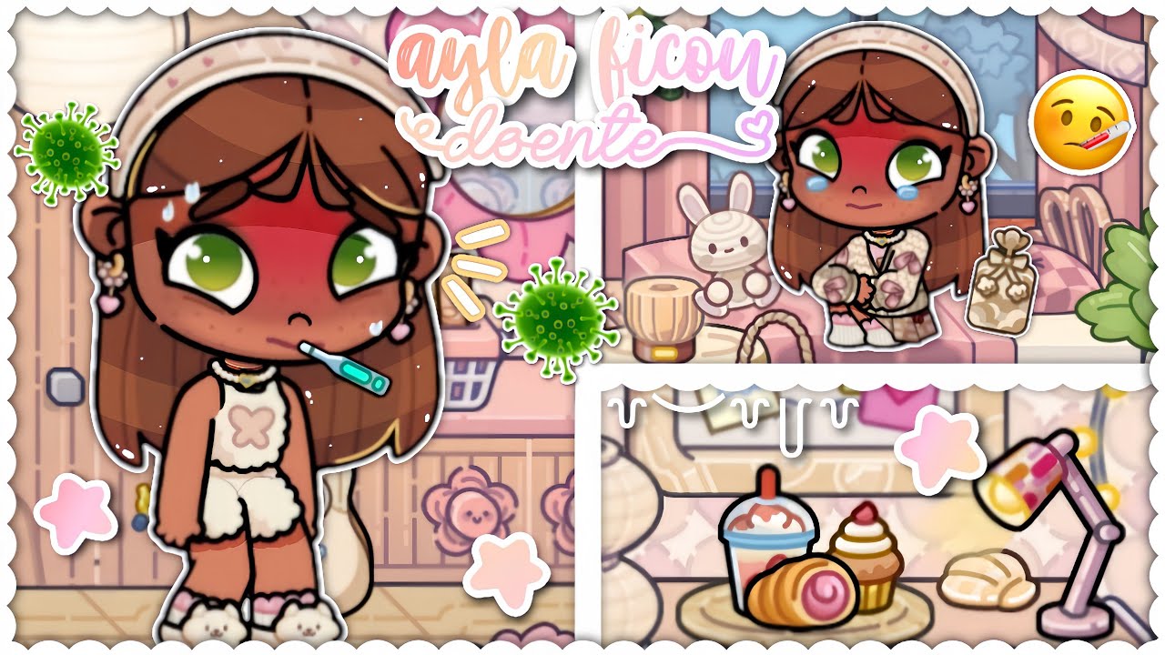 *AESTHETIC* Rotina a Ayla Ficou DOENTE 🤒🌺 | Avatar World Pazu Family RP 🍵