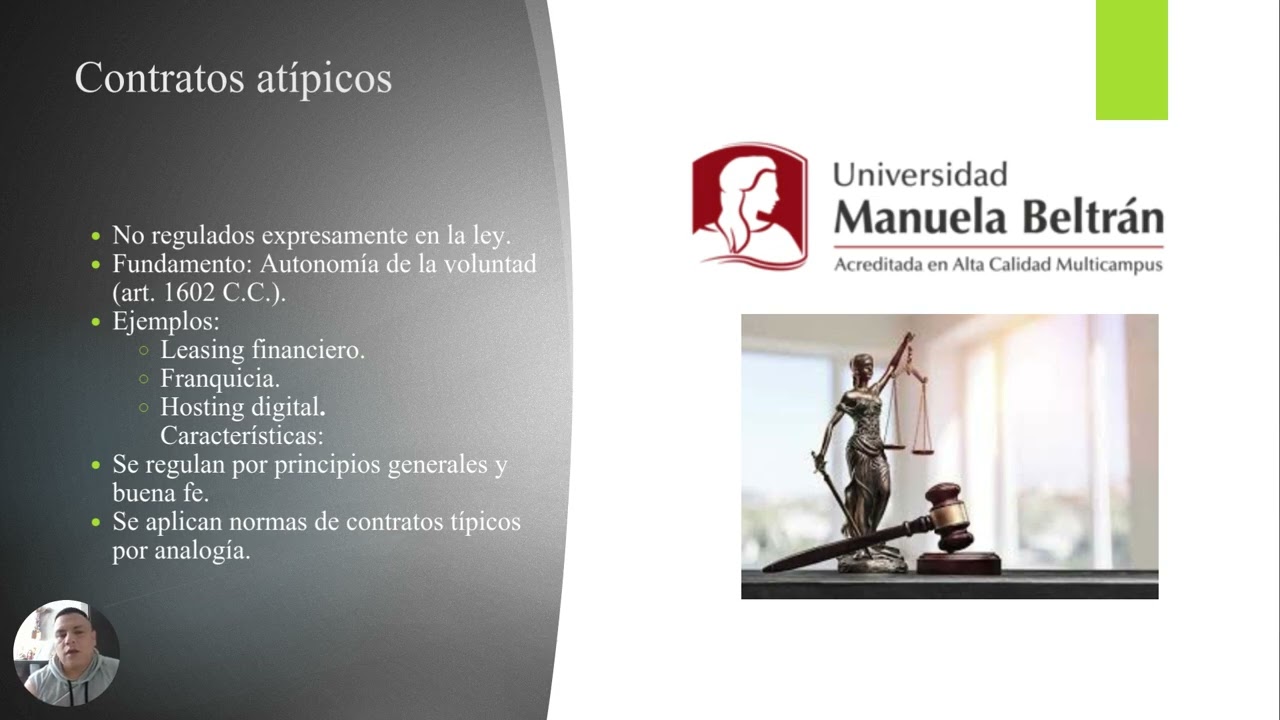 Contrato típico y atípico 