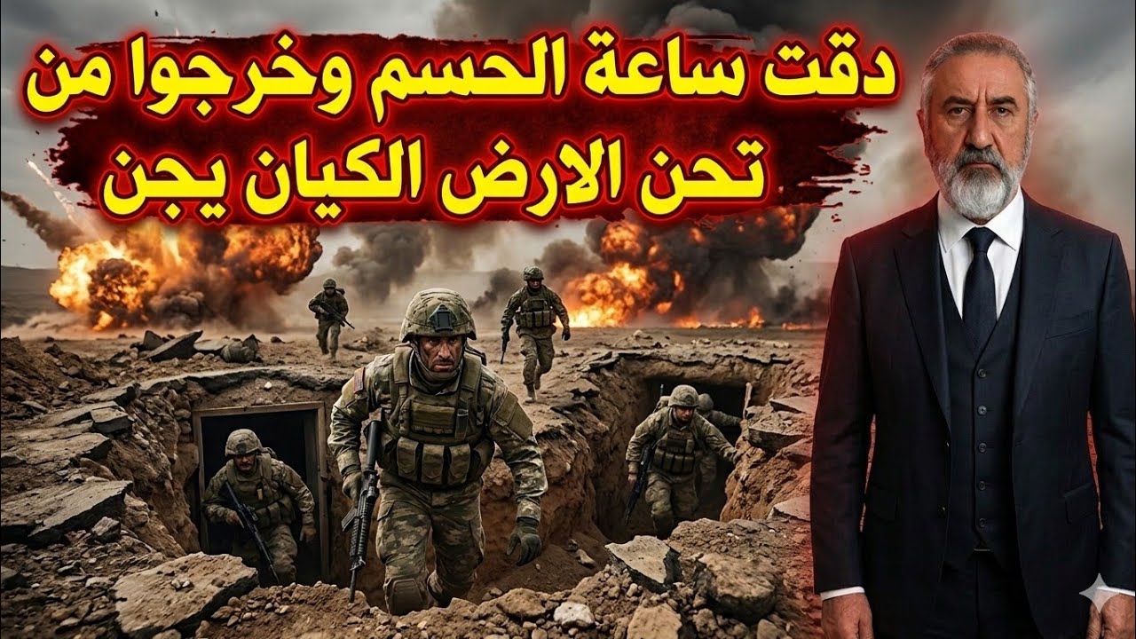 دقت ساعة الصفر وخرجوا من تحت الارض وارتقبوا الضربة الكبرى خلال ايام طهران قد تقطع الماء
