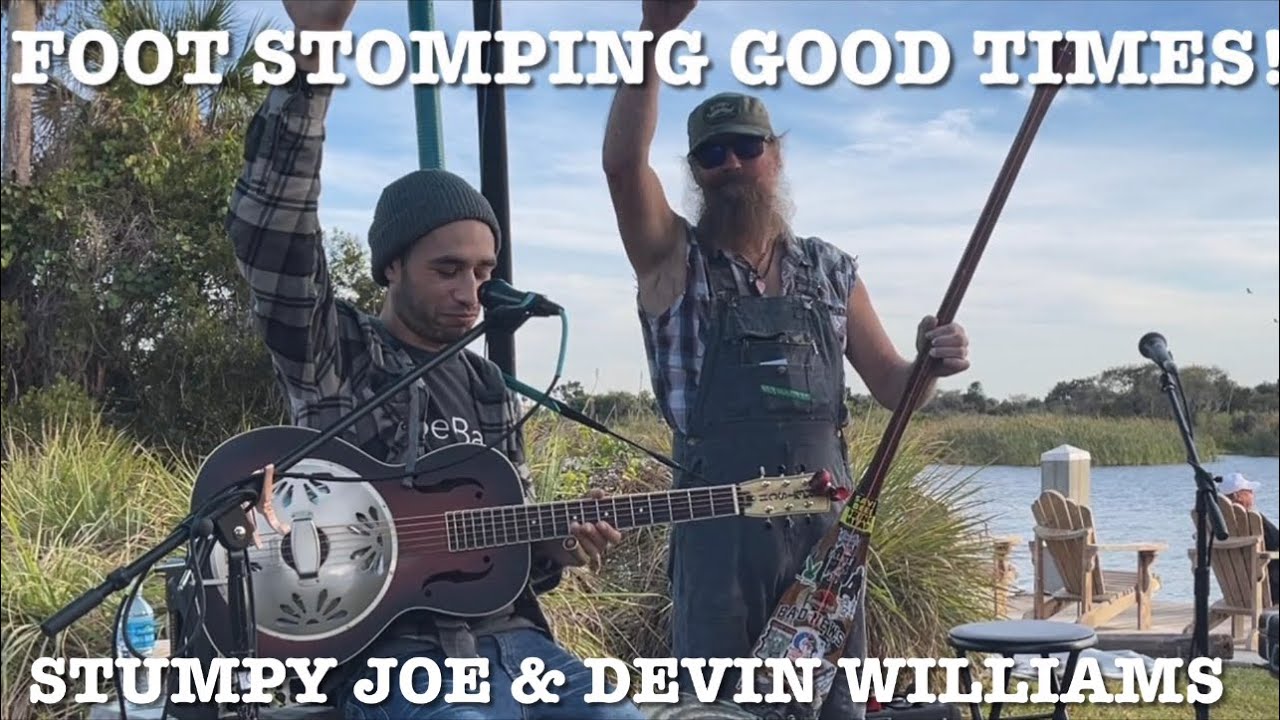 Foot Stomping Resonator Blues With Washtub 1 String Bass with Stumpy Joe & Devin Williams @ Jigg’s
