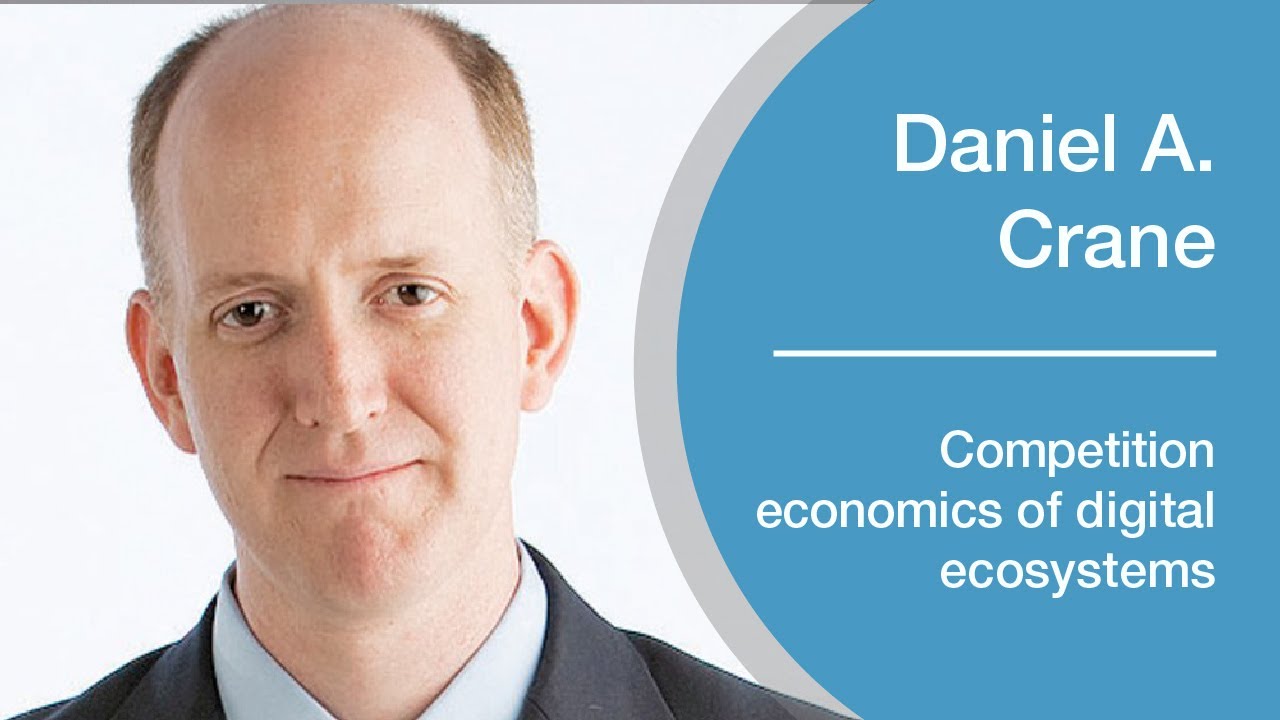 Daniel Crane and three examples of ecosystems