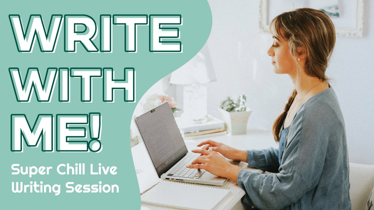 Write With Me LIVESTREAM ✍️✨ super chill writing session