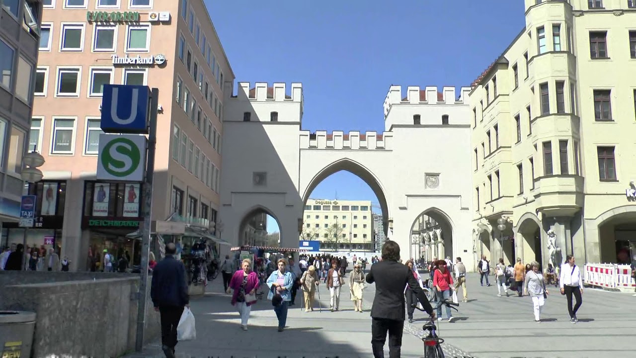 Walk around Munich Germany.