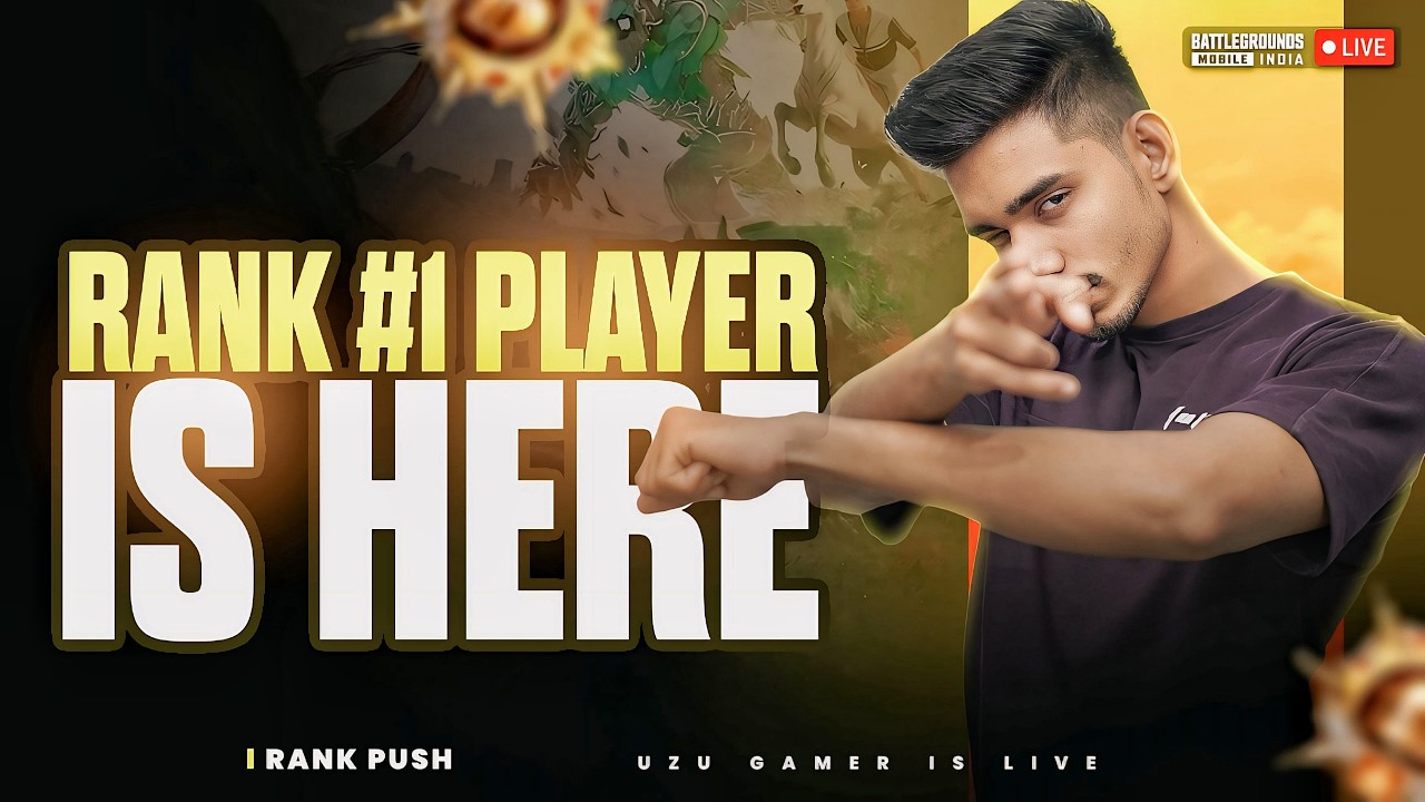 RANK -1 PLAYER IS HERE | SQUAD 80 KILLS CHALLENGE AND ULTIMATE  | BGMI LIVE | UZU GAMER