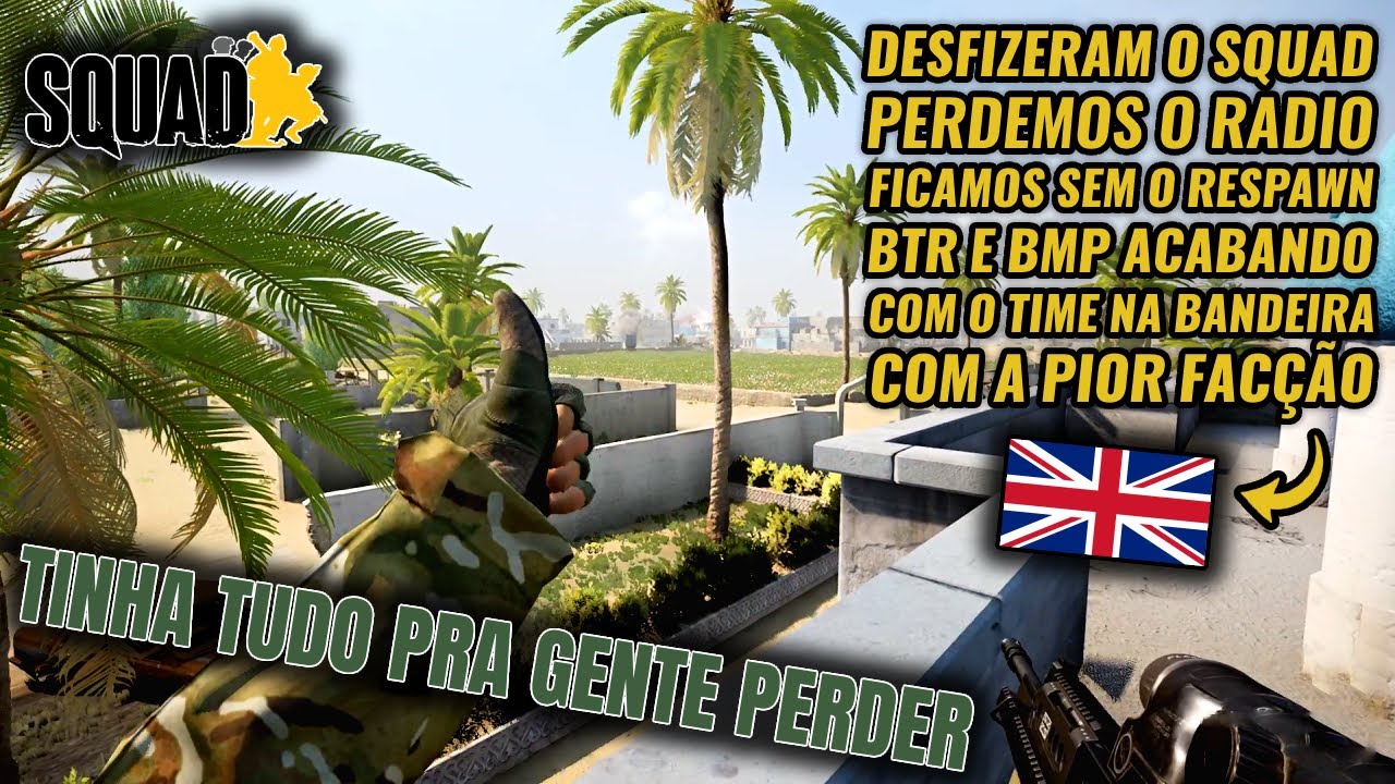 Tive que liderar a PIOR facção depois que meu squad foi desfeito |Squad Pt-BR|