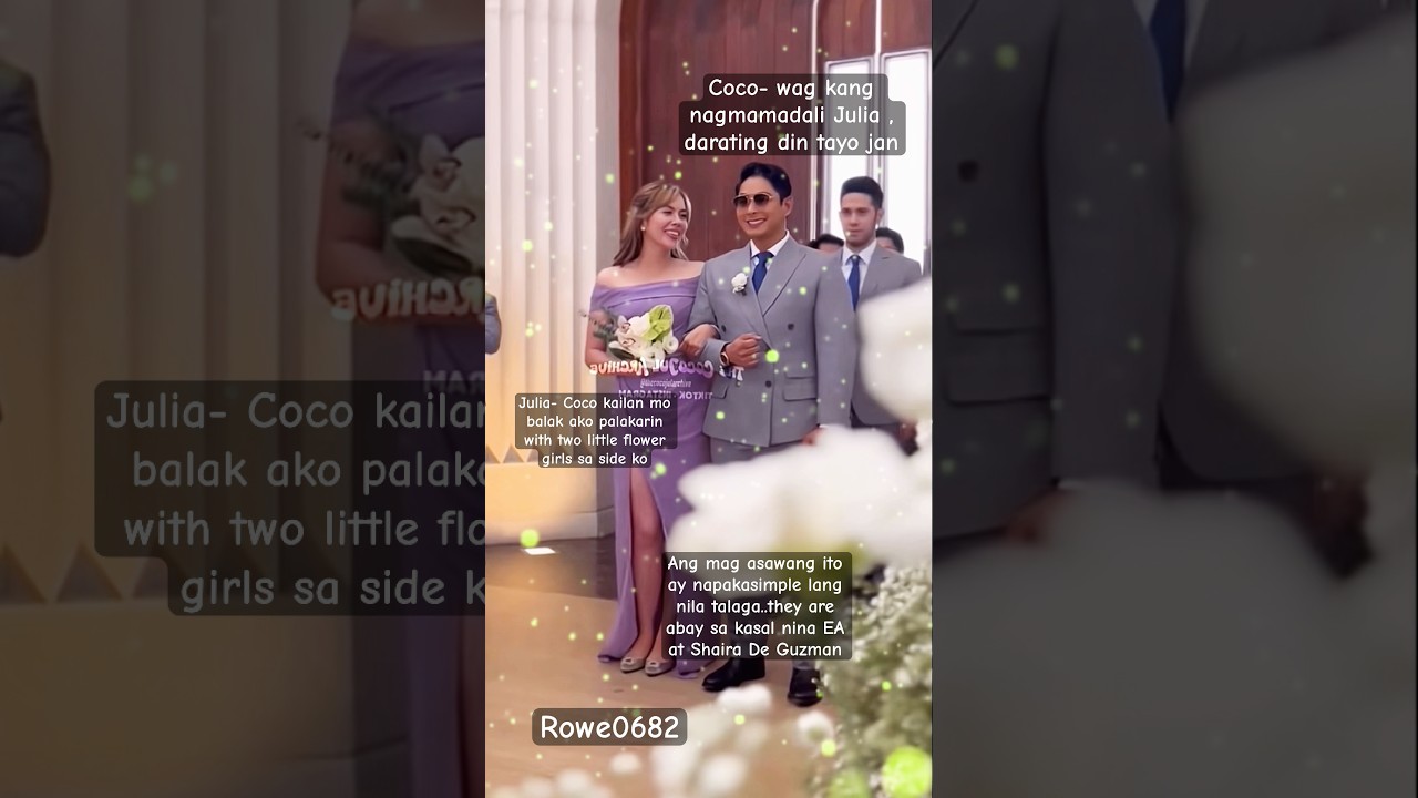 Julia Montes pressure Coco Martin🤔🤭#actor #celebrity #showbizph