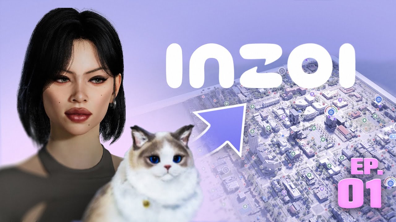 inZOI - Episode 1 : Ashley & Charlie arrivent à Los Angeles !