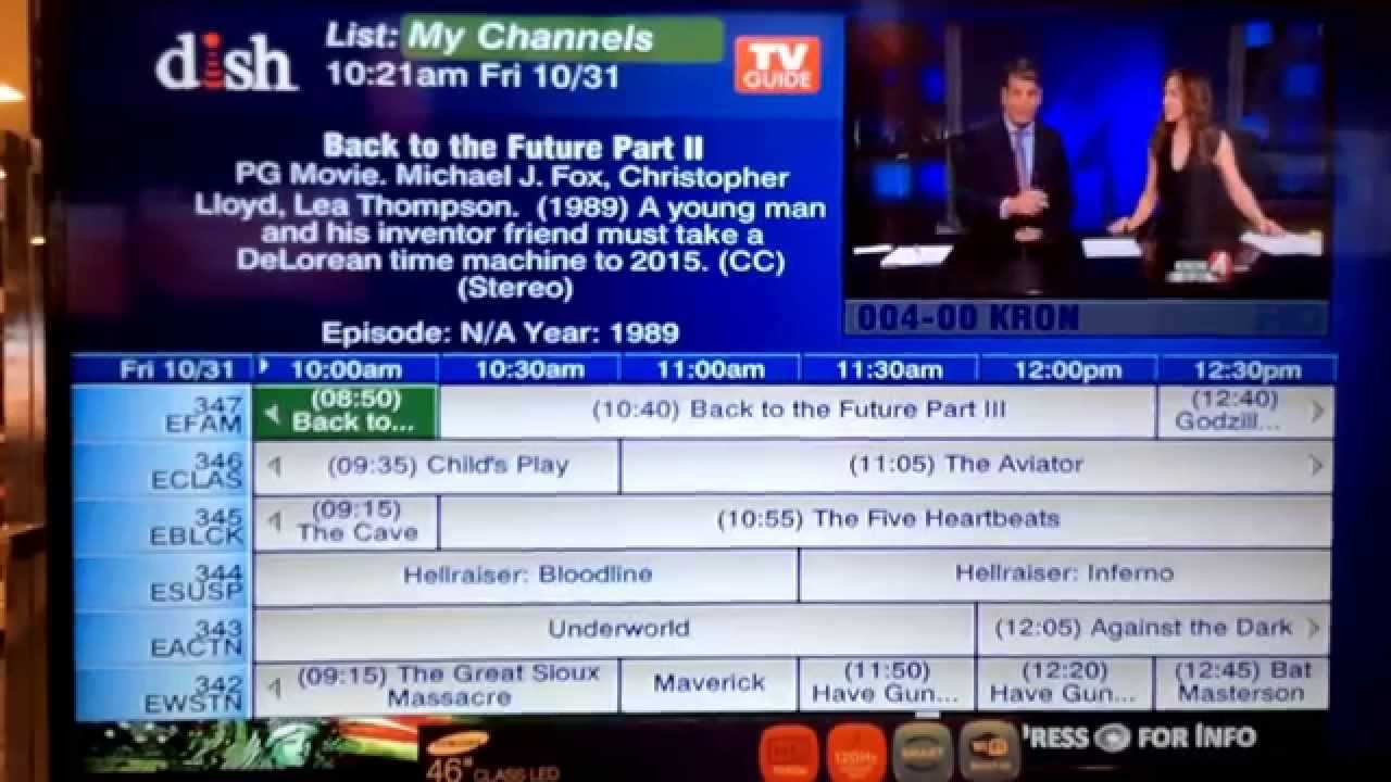 DISH Network HD Channel Guide (10/31/14)