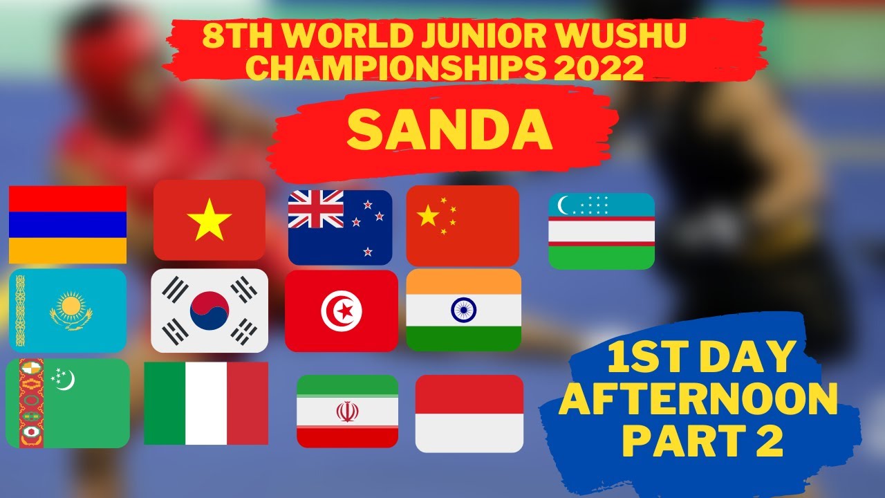 8th World junior wushu championships 2022|SANDA 1/16, 1/32