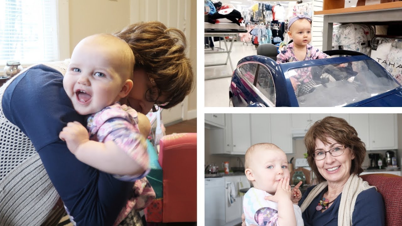 Grandma & Eliza Go Shopping! February 2018 Vlog