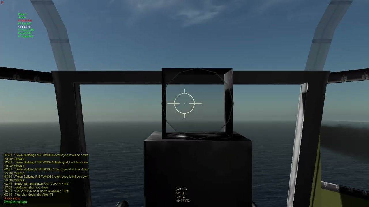 Aces High III - B-24 Bombing Run Nape of Earth (Low Altitude)