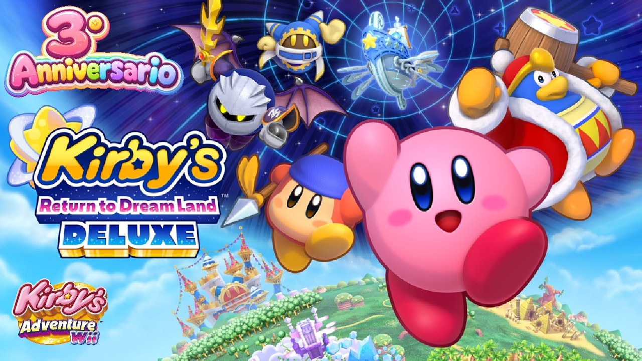Let's Play Kirby's Return to Dream Land Deluxe Episodio 4 (3° Anniversario)