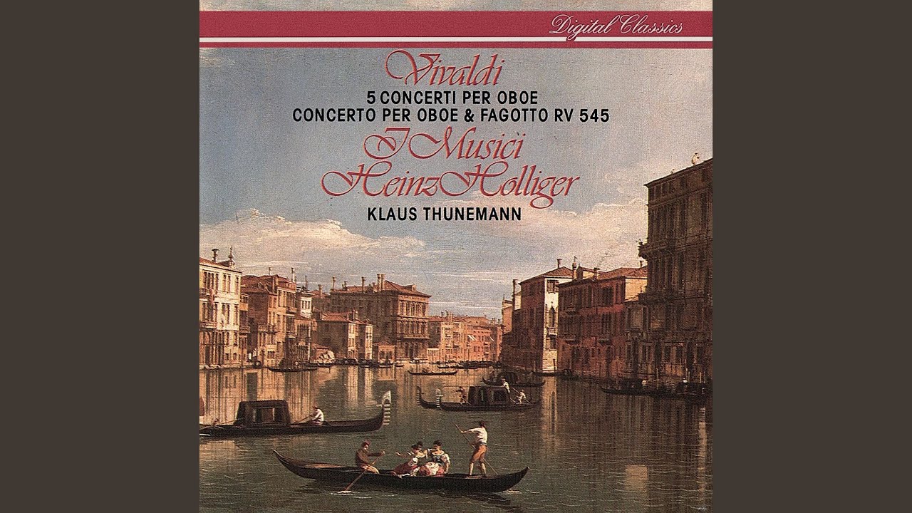 Vivaldi: Oboe Concerto in C major, RV 447: 1. Allegro non molto