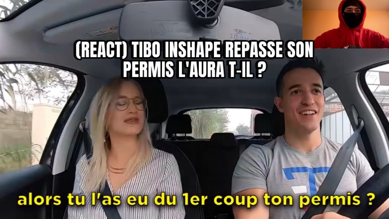 (REACT) TIBO INSHAP REPASSE SON PERMIS JE RÉAGIS 