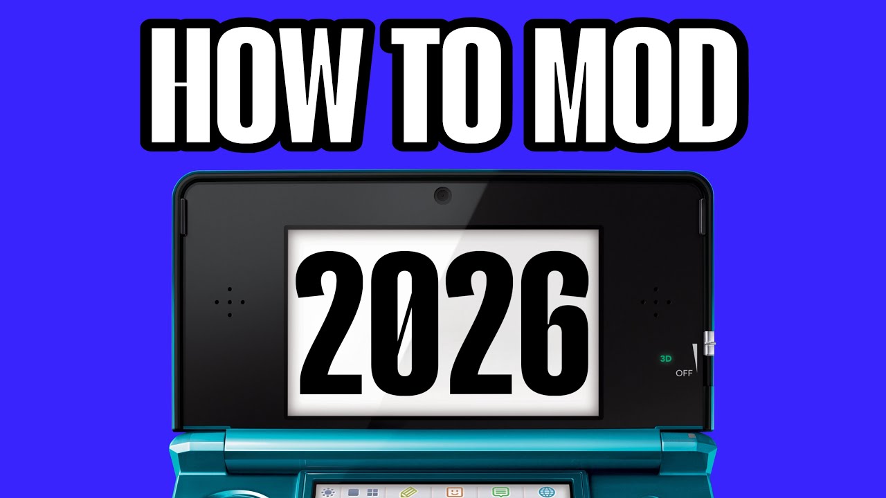 (NO BRICK RISK!) How to Mod 3DS/2DS! 
