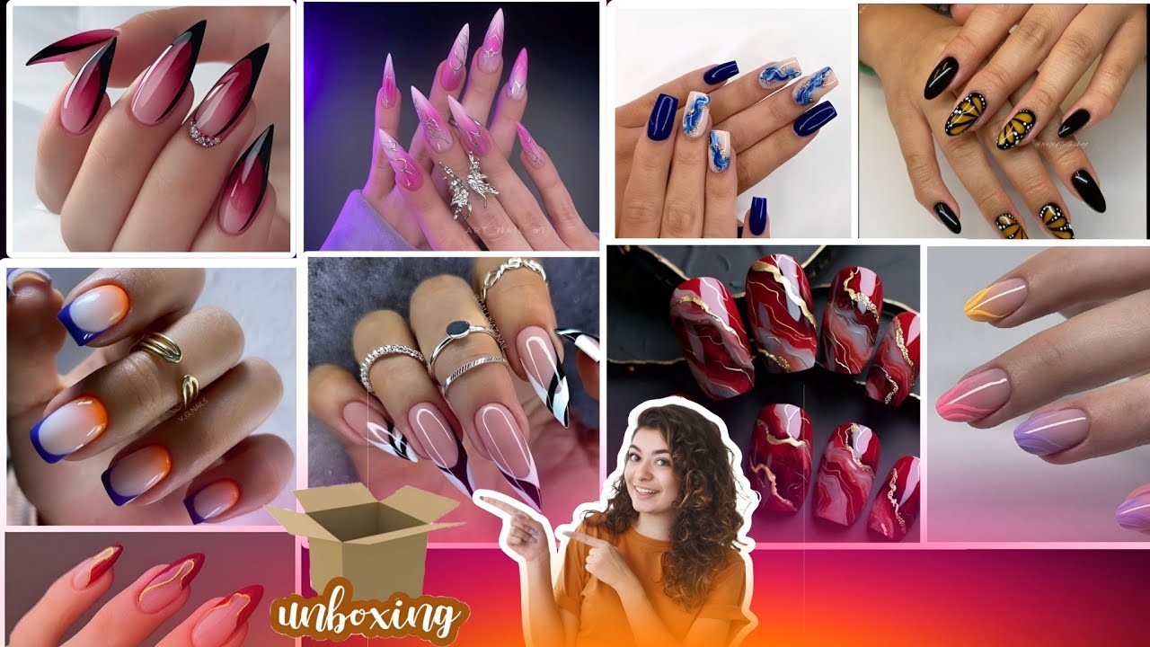 Marble nail design tutorial for beginners easy | Easy Gel nail designs for beginners 