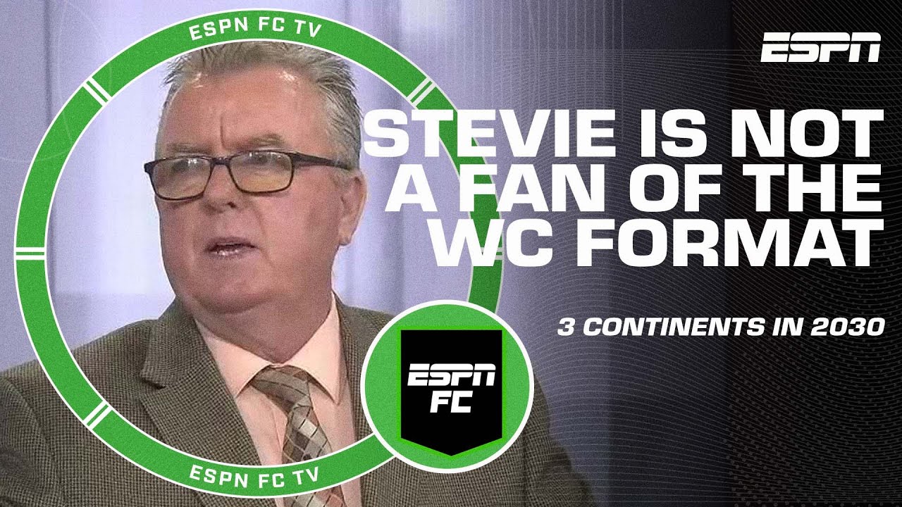 ‘ABSOLUTE GARBAGE’ Steve Nicol sounds off on 2030 World Cup being played on 3 continents | ESPN FC