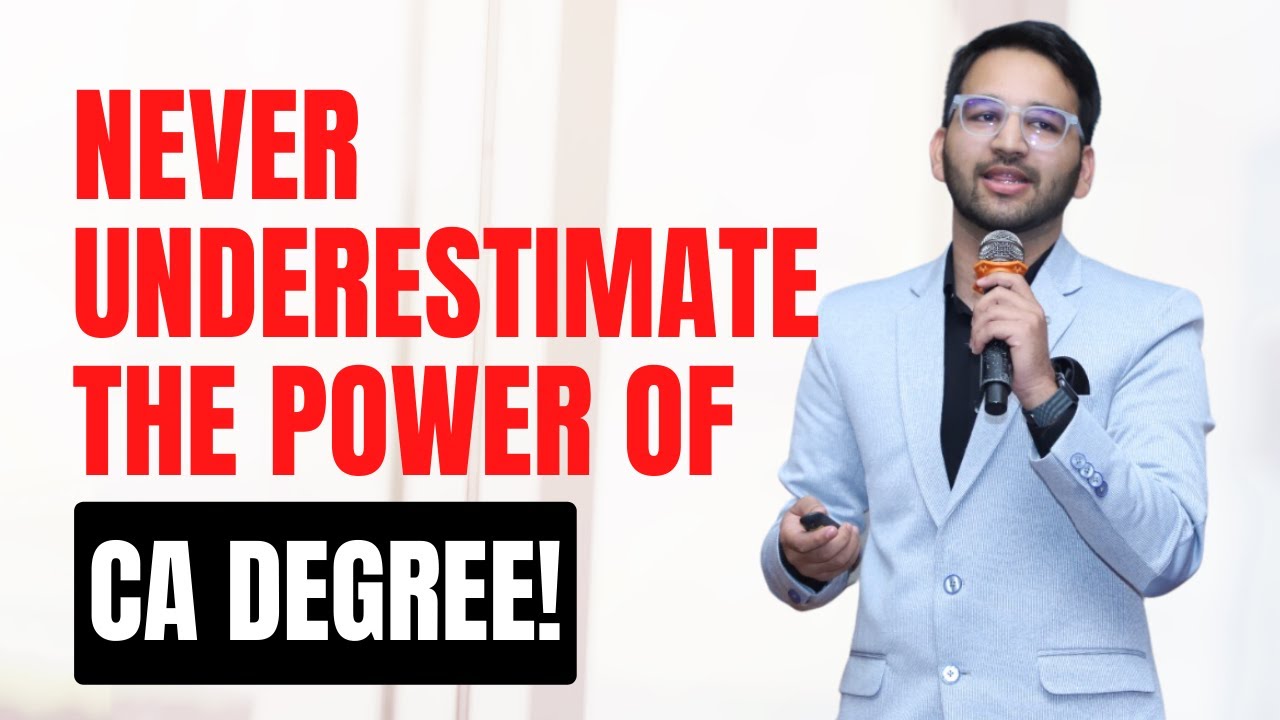 Success Story of a CA | Never Underestimate a CA!!
