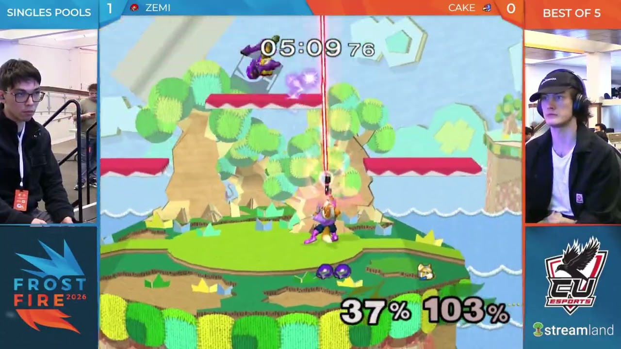 Zemi vs CaKe — Singles Pools — Frostfire 2026