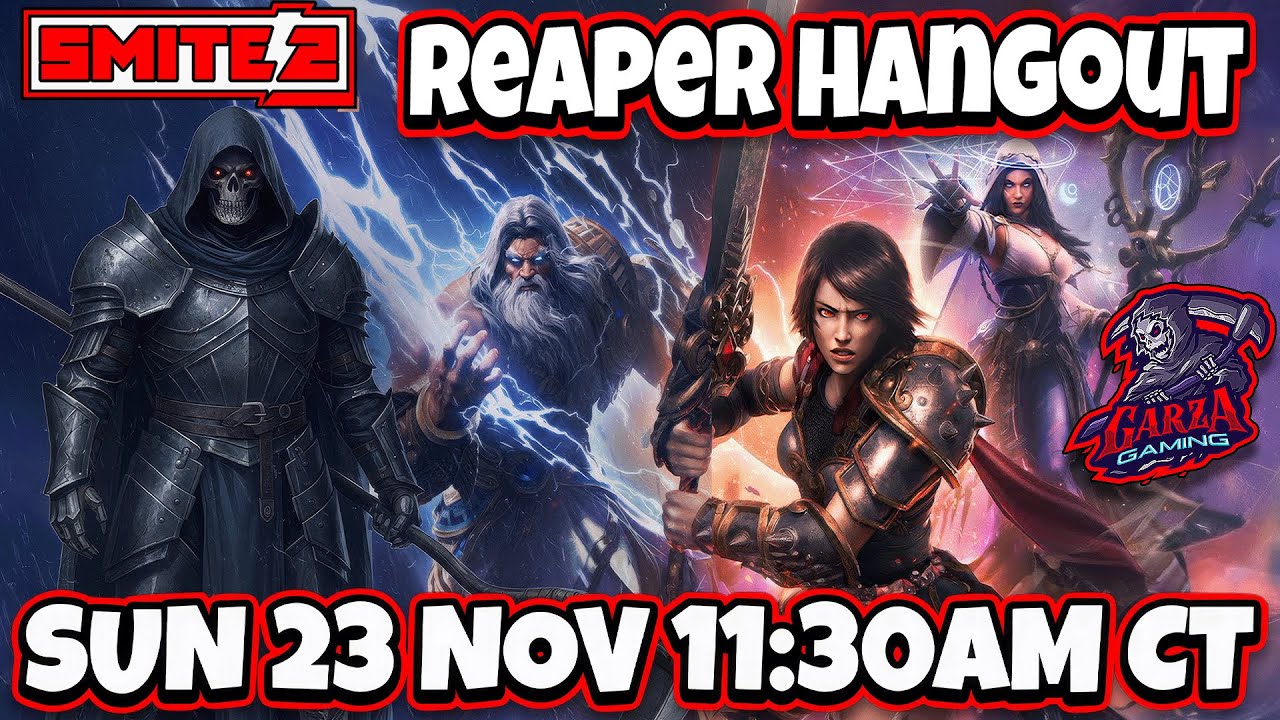 SMITE 2 - Darkgarza Playing Smite 2 Arena With His Reapers