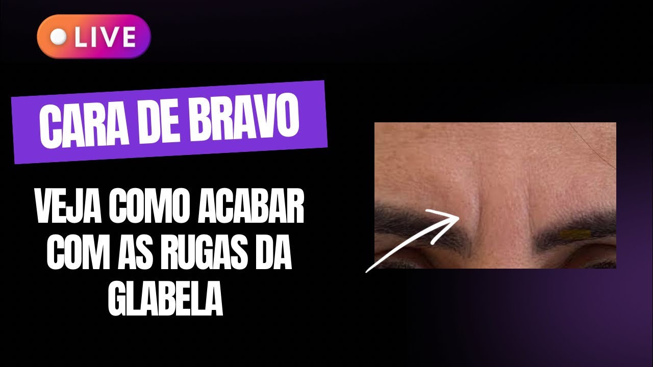 Rugas na glabela - como acabar com a cara de bravo