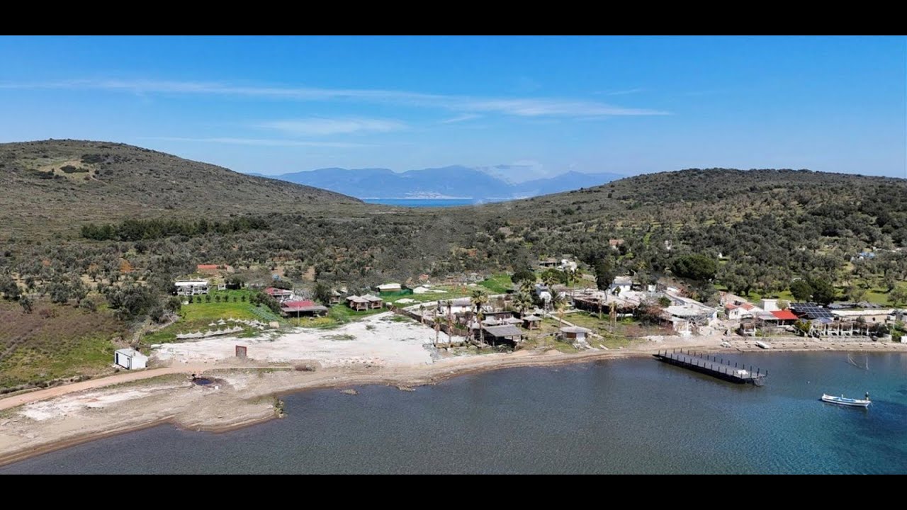 TURKİYE BALIKESİR AYVALIK CUNDA DA SATILIK 17 DÖNÜM ARSA.KOD:2054.HUSEYİN CALISKAN:+90-533-522-0028.