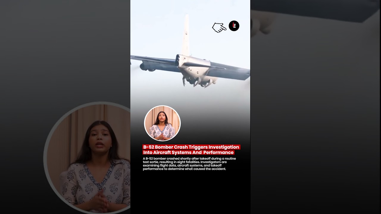 ⚙️ B-52 Bomber Crash Raises Questions About Aircraft Systems And Takeoff Performance ✈️🚨😔