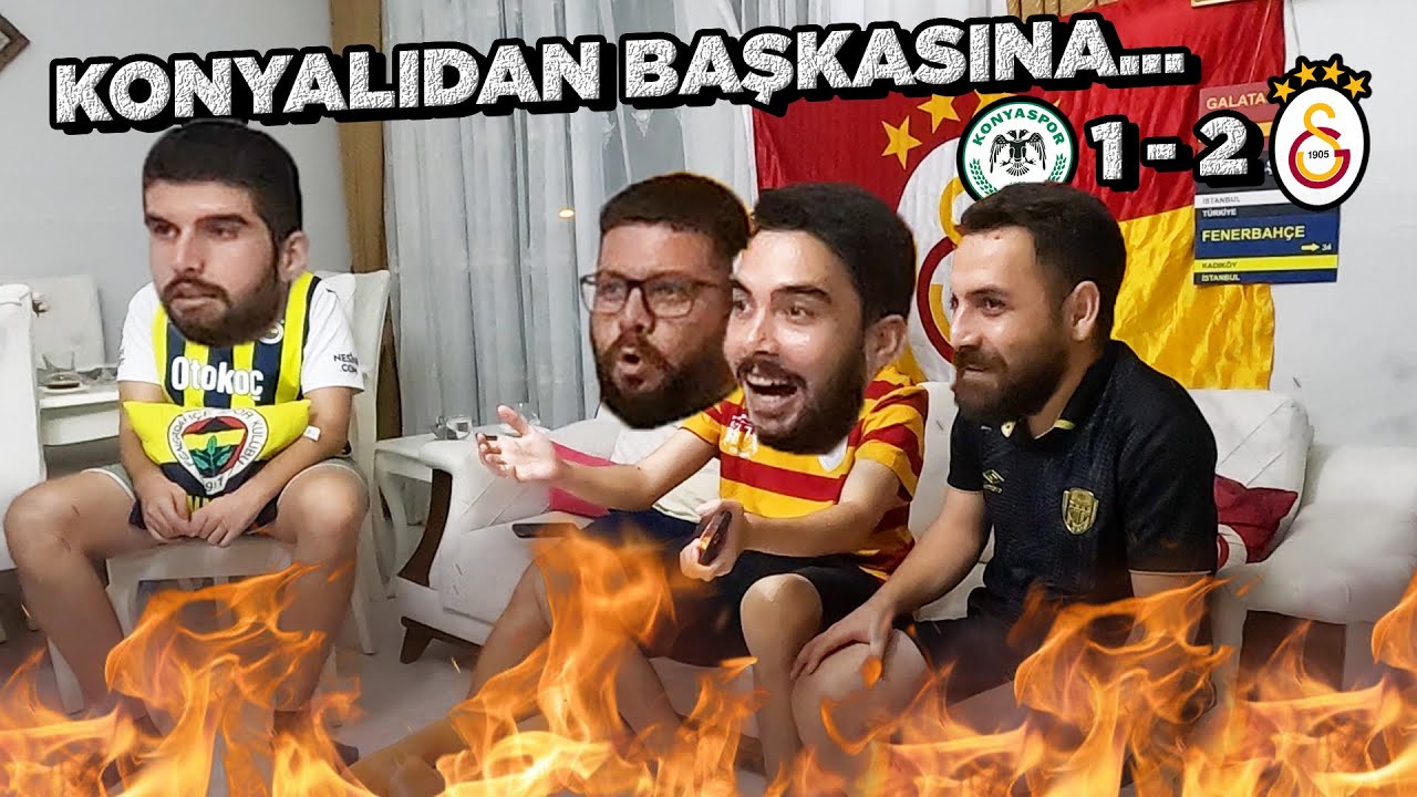 ASLANLAR GİBİ KAZANIYORUZ ! KONYASPOR - GALATASARAY TEPKİ VİDEOSU ! #galatasaray