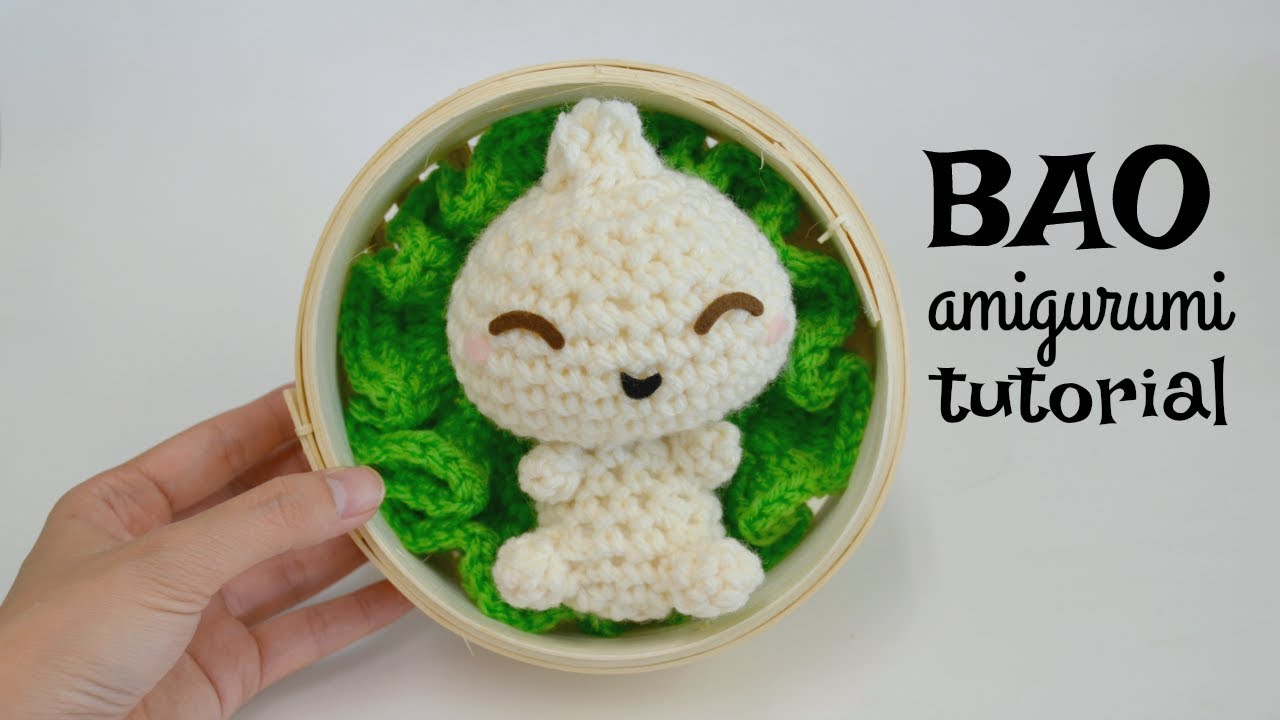 Bao Amigurumi Tutorial - Crochet Food - Dumpling