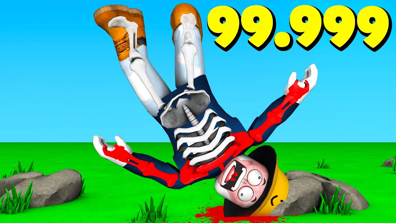 ICH BRECHE 99.999 KNOCHEN IM KNOCHEN SIMULATOR!