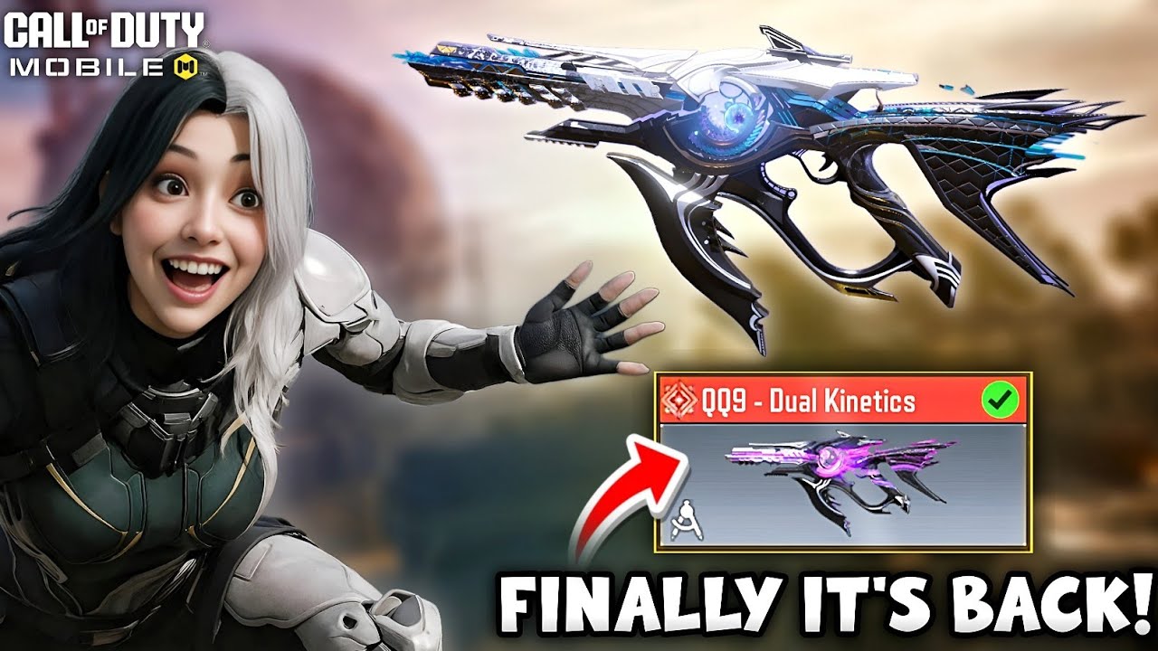 Finally QQ9 Dual Kinetics is back in CODM 
