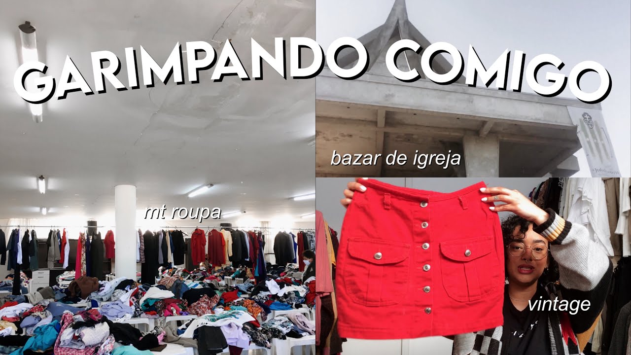 ADIDAS, FARM, CONVERSE E MUITO VINTAGE / o que garimpei com R$144,00 no BAZAR!!