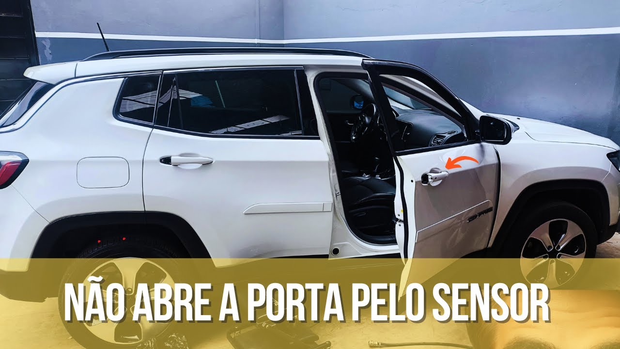 jeep Compass não abre as portas pelo sensor da fechadura