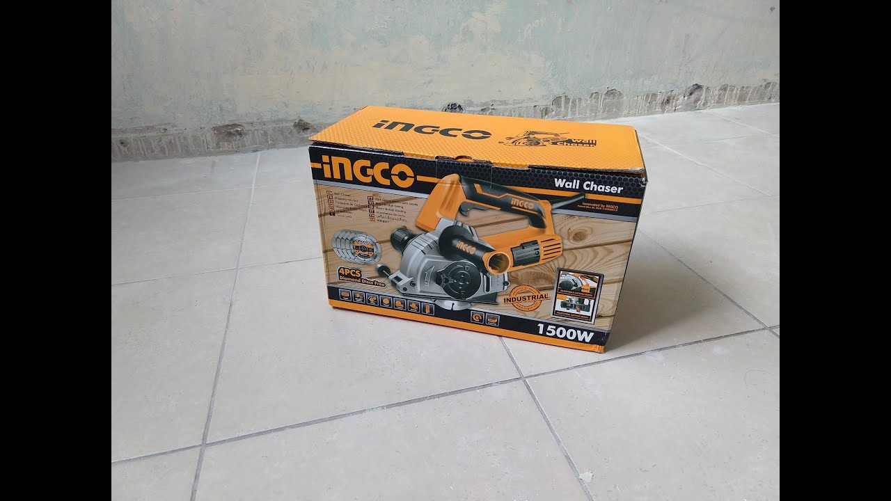 Acanaladora Ranuradora INGCO 1500w (wall chaser)