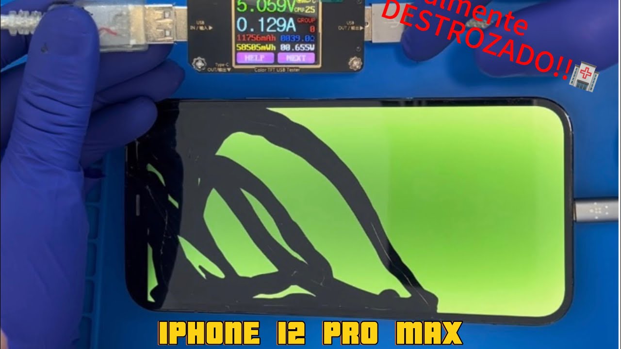 IPHONE 12 PRO Max (cambio pantalla,batería y chasis iOS 18( Reparando IPHONE #5)