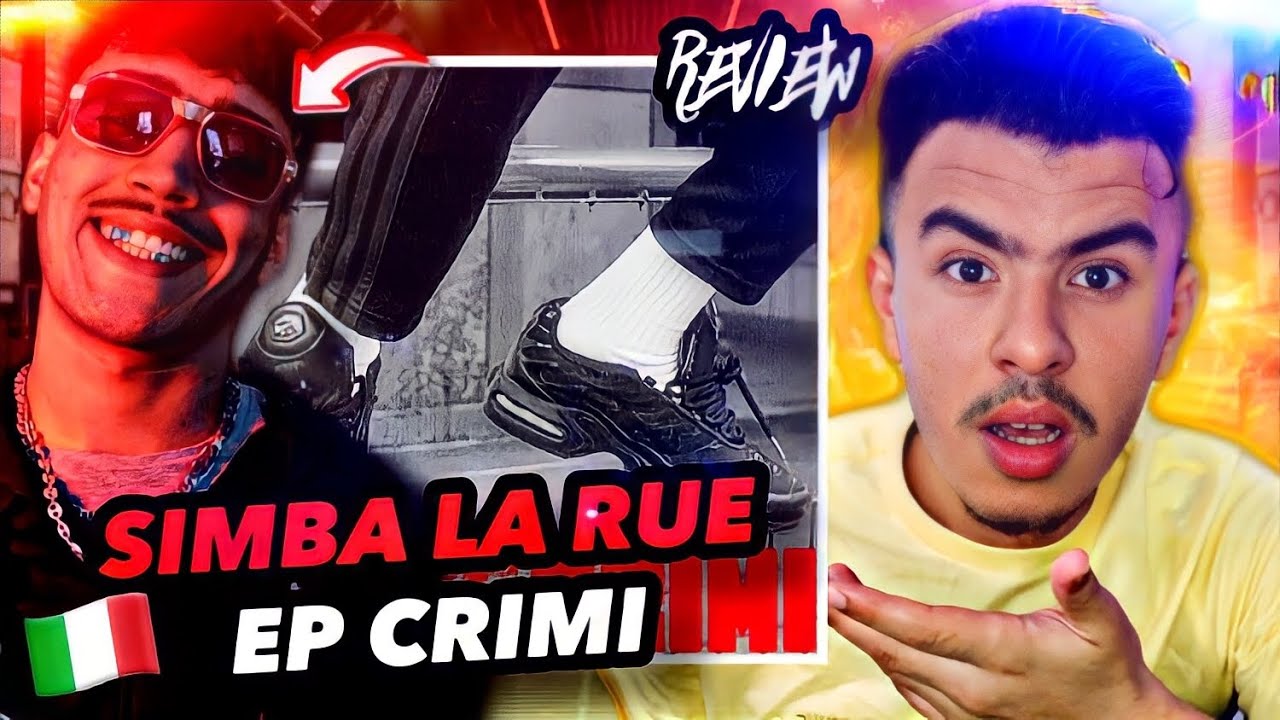 Simba La Rue - EP CRIMI (REVIEW & REACTION) 10 TRACKS 🔥🇲🇦