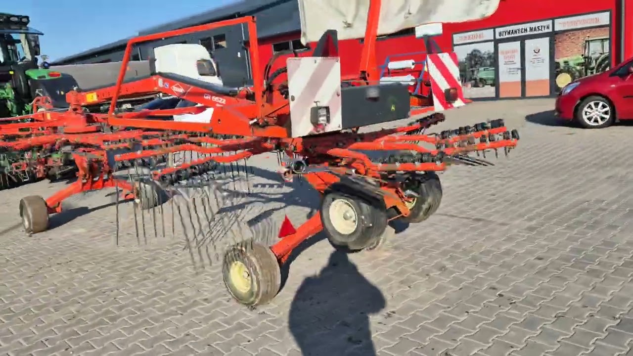 Zgrabiarka dwu karuzelowa Kuhn Ga 6622 , rok 2008 , Polagri Artur tel. 605666237