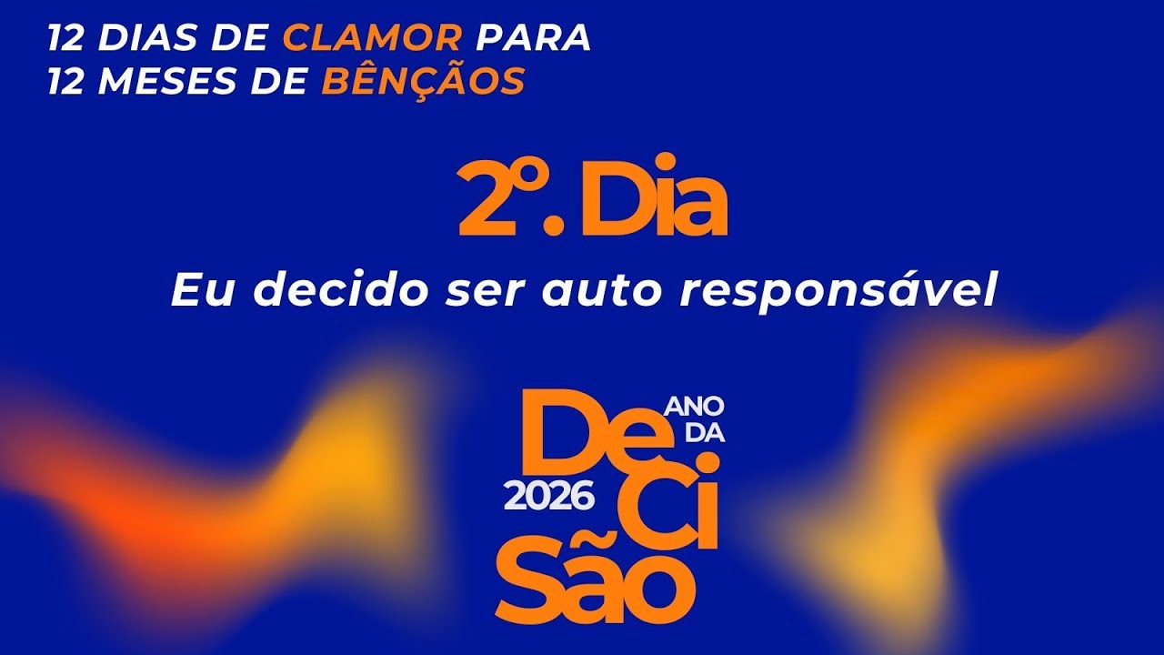 Eu decido ser auto responsável/ Líder Bruna