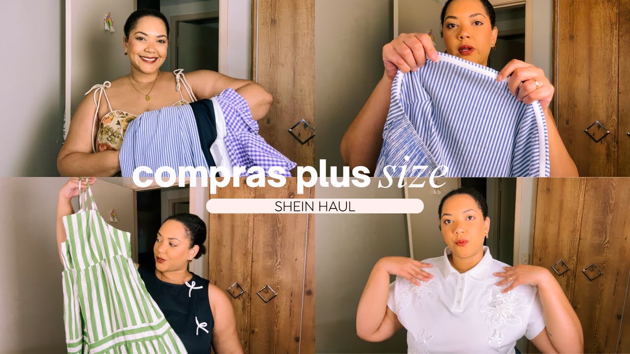 COMPRAS PLUS SIZE DA SHEIN: vestidos e blusinhas 💖