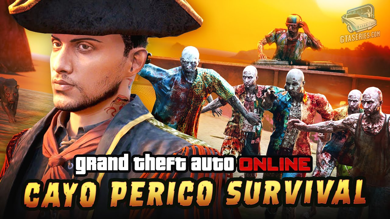 GTA Online - Cayo Perico Zombie Survival [All Waves SOLO]